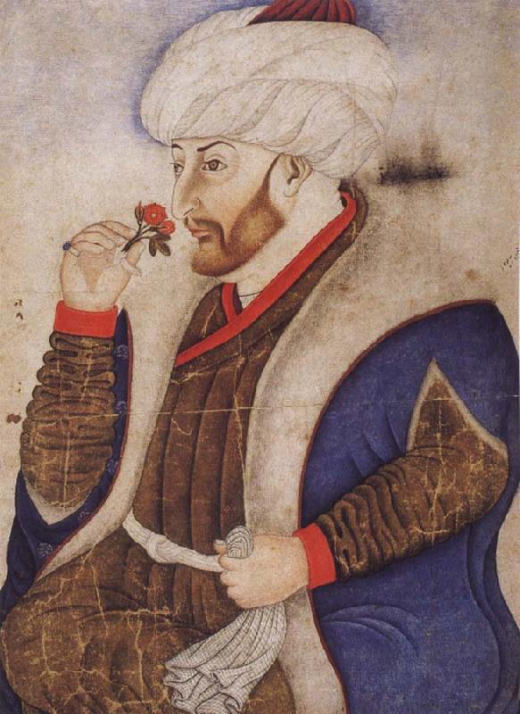 Naqqash Sinan Bey Portrait of the Ottoman sultan Mehmed the Conqueror